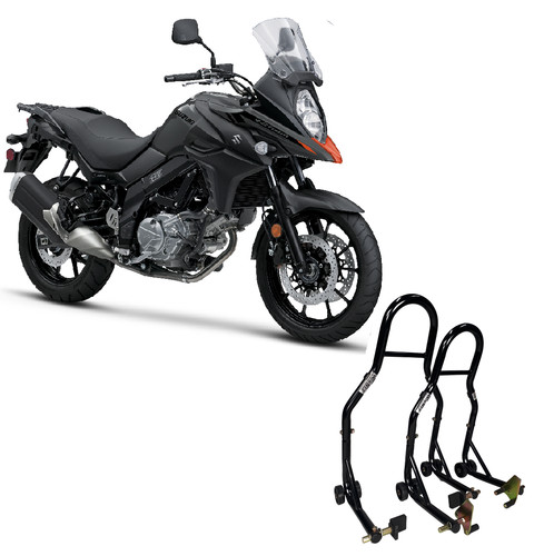 Coppia cavalletti alza moto