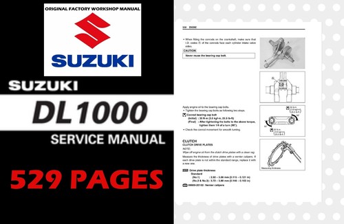 Suzuki dl1000 strom manuale - suzuki,
